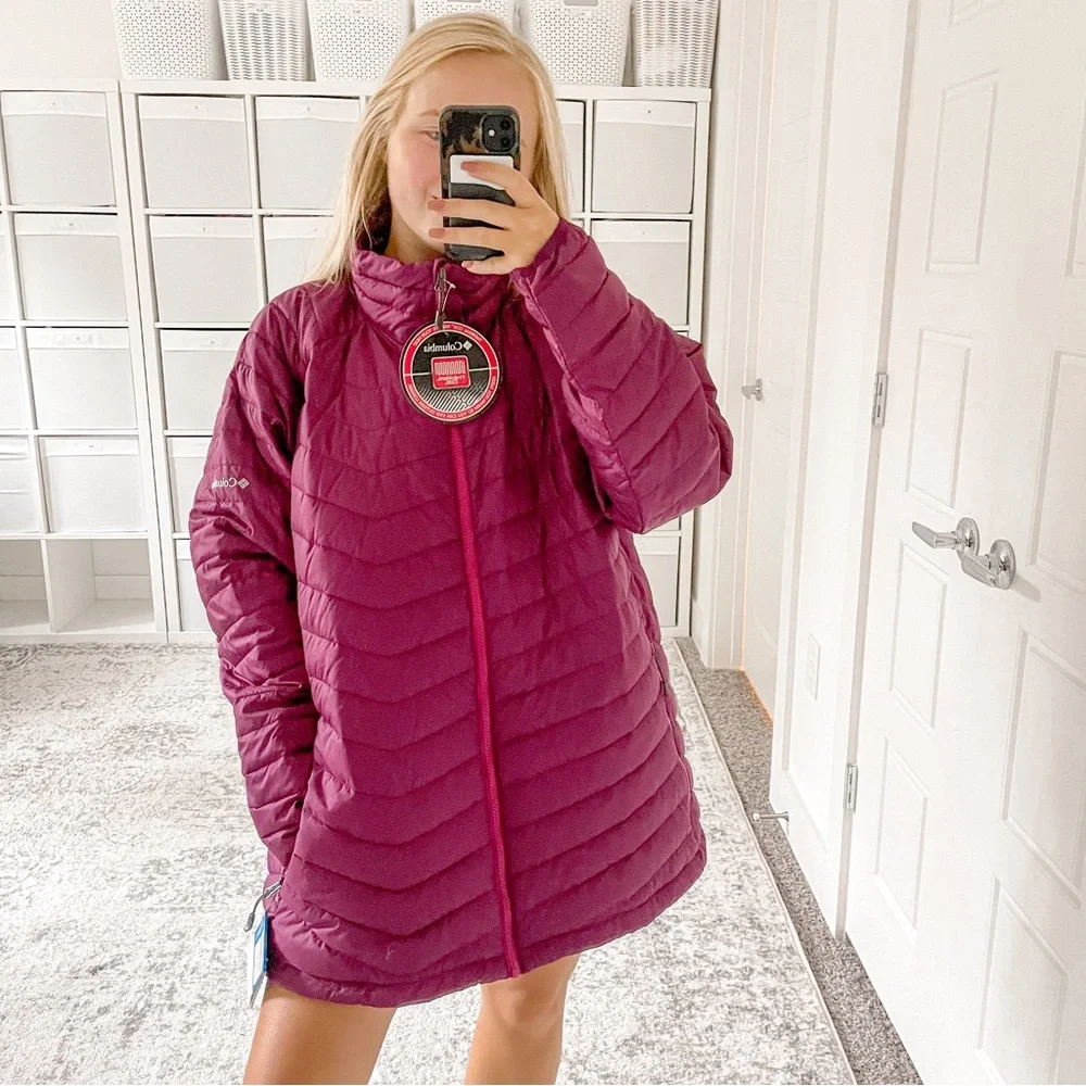NWT Columbia Oyanta Trail Insulated Jacket Marionberry